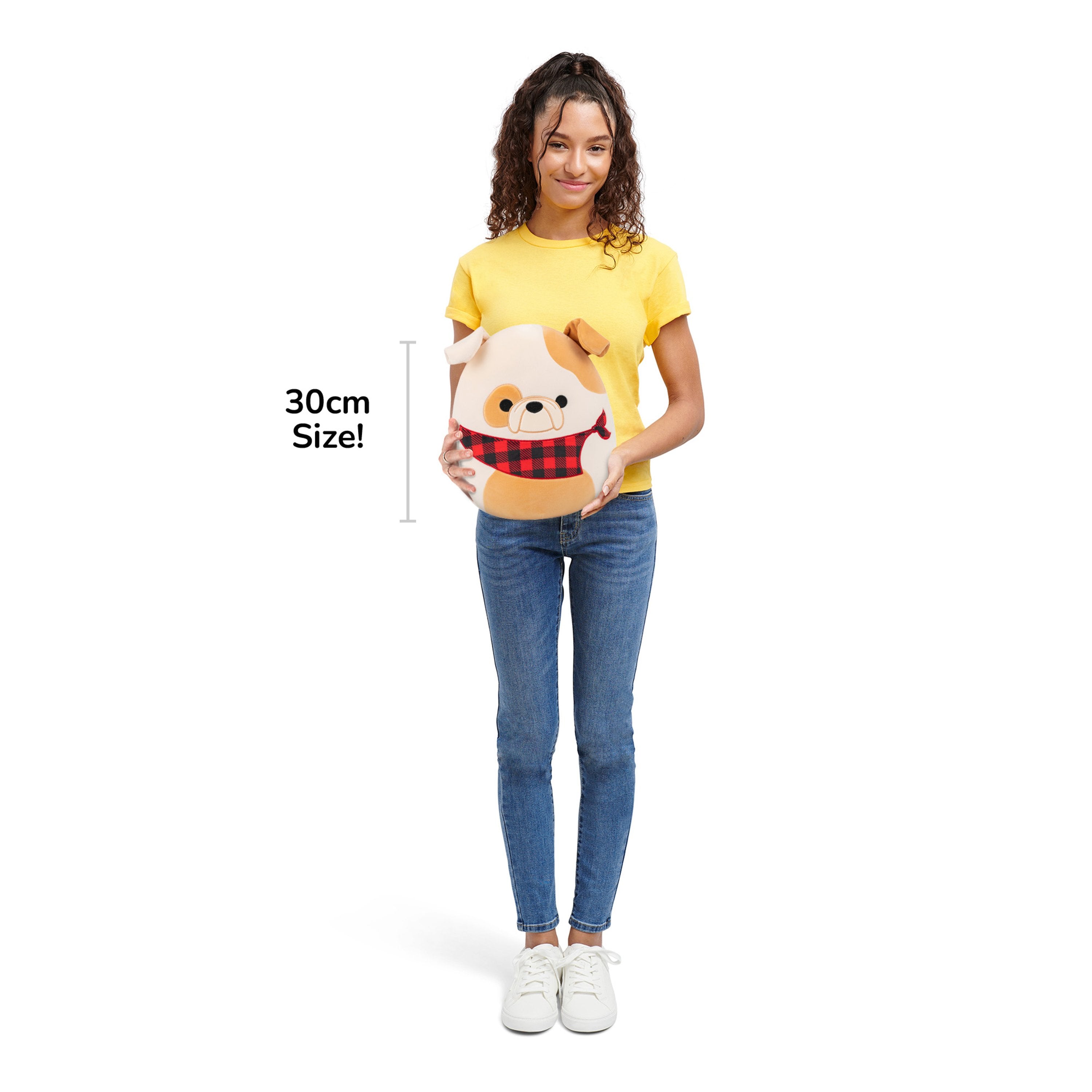 SQUISHMALLOWS 50 CM FUZZ A MALLOWS BUBBA THE COW