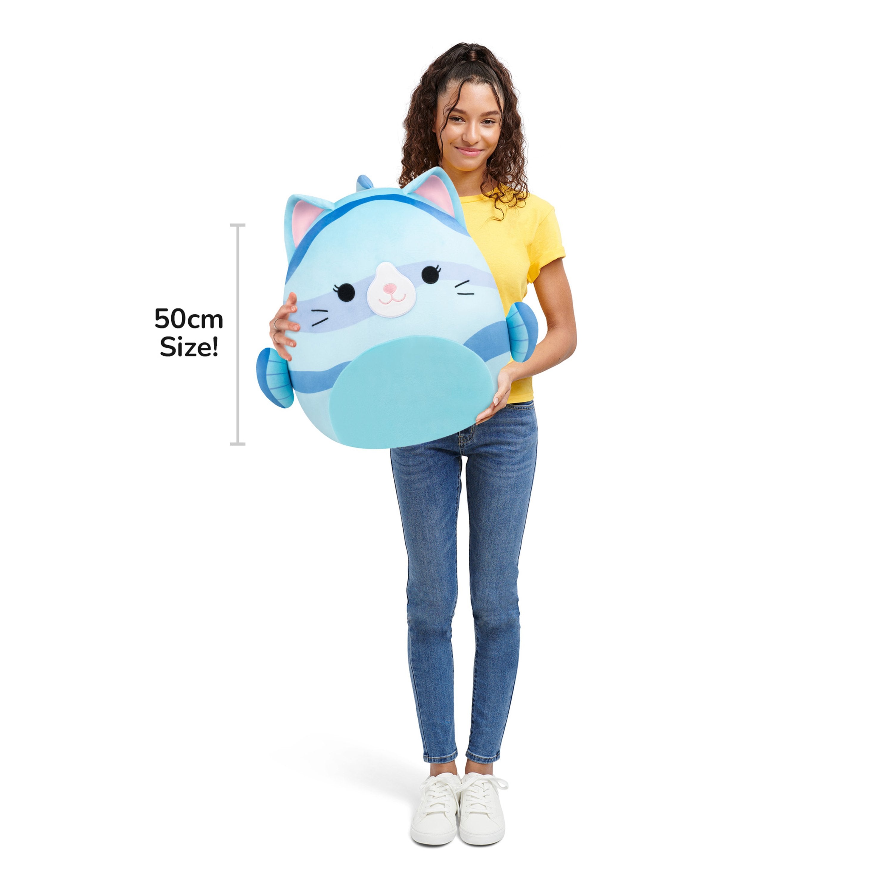 SQUISHMALLOWS 50 CM FUZZ A MALLOWS BUBBA THE COW