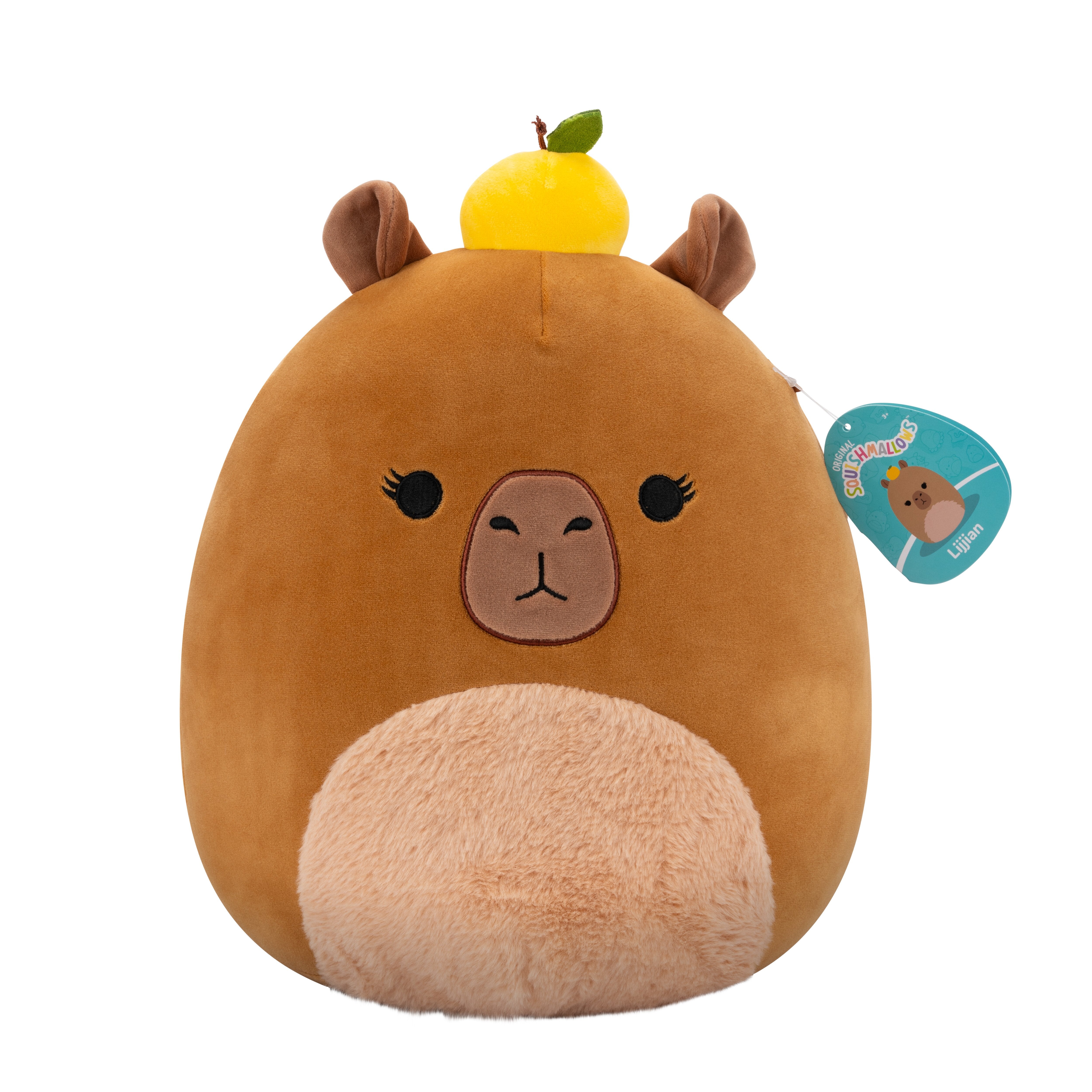 SQUISHMALLOWS 50 CM FUZZ A MALLOWS BUBBA THE COW