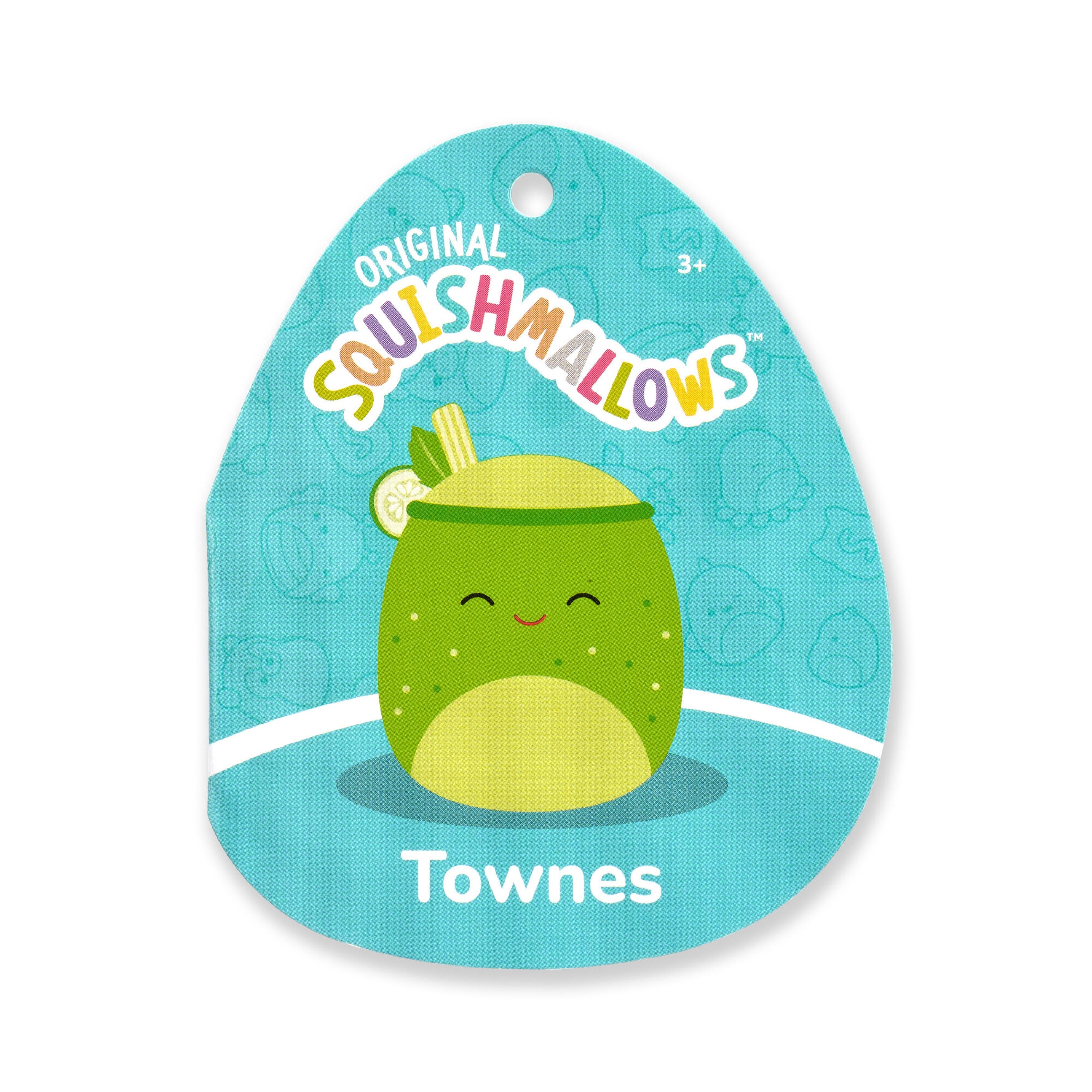 Squishmallow 30 Cm Townes The Green Juice