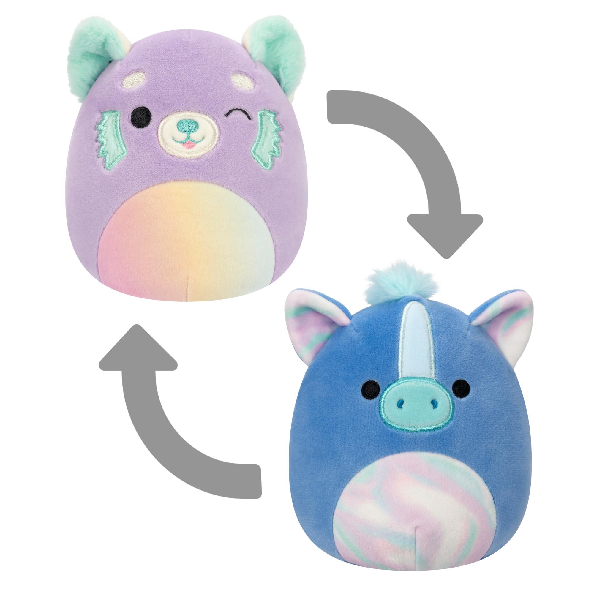 Squishmallows Flip A Mallows Lexis & Romano