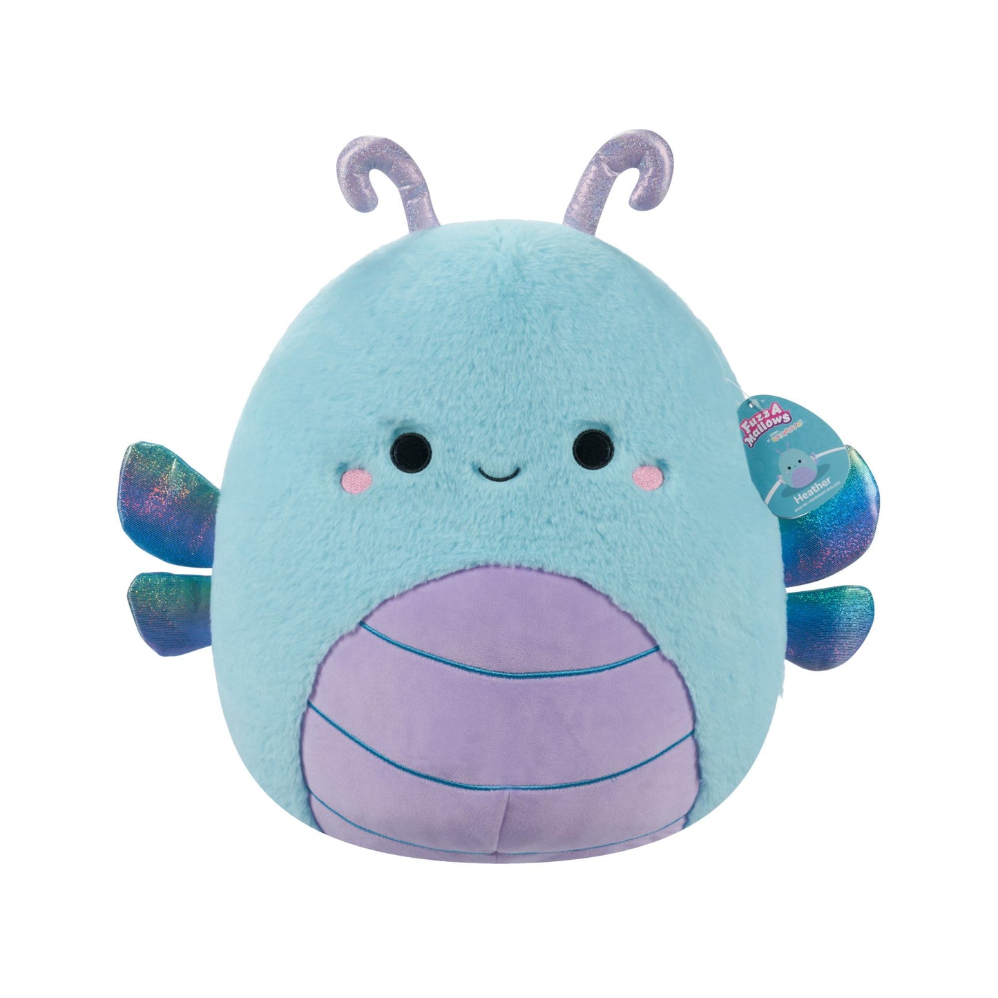 SQUISHMALLOWS 40 CM FUZZ A MALLOWS HEATHER THE DRAGONFLY