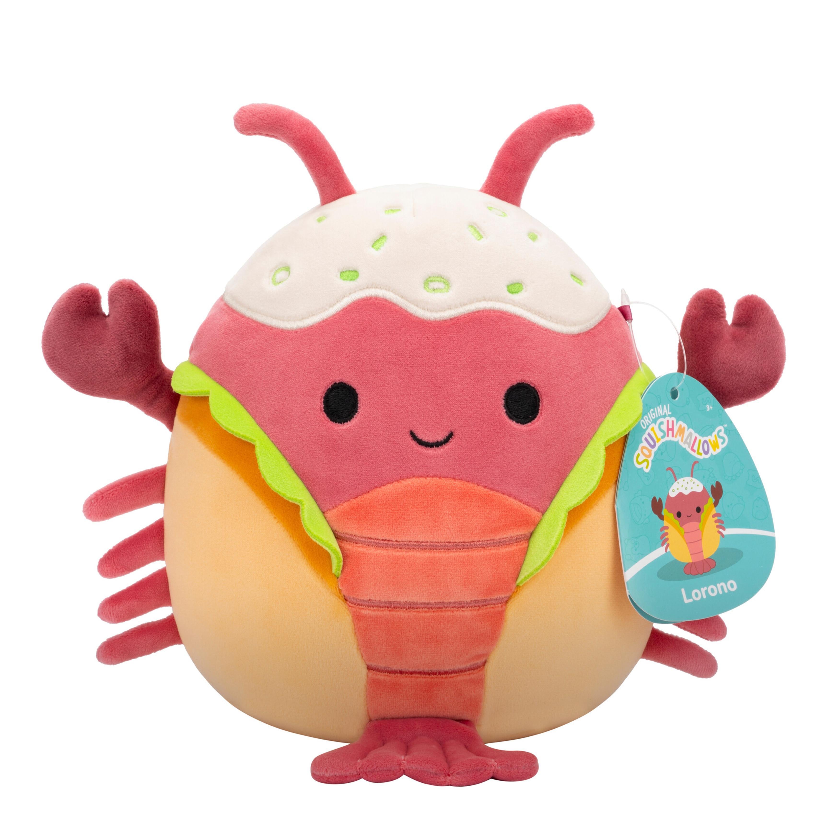 SQUISHMALLOW 19 CM LORONO THE LOBSTER