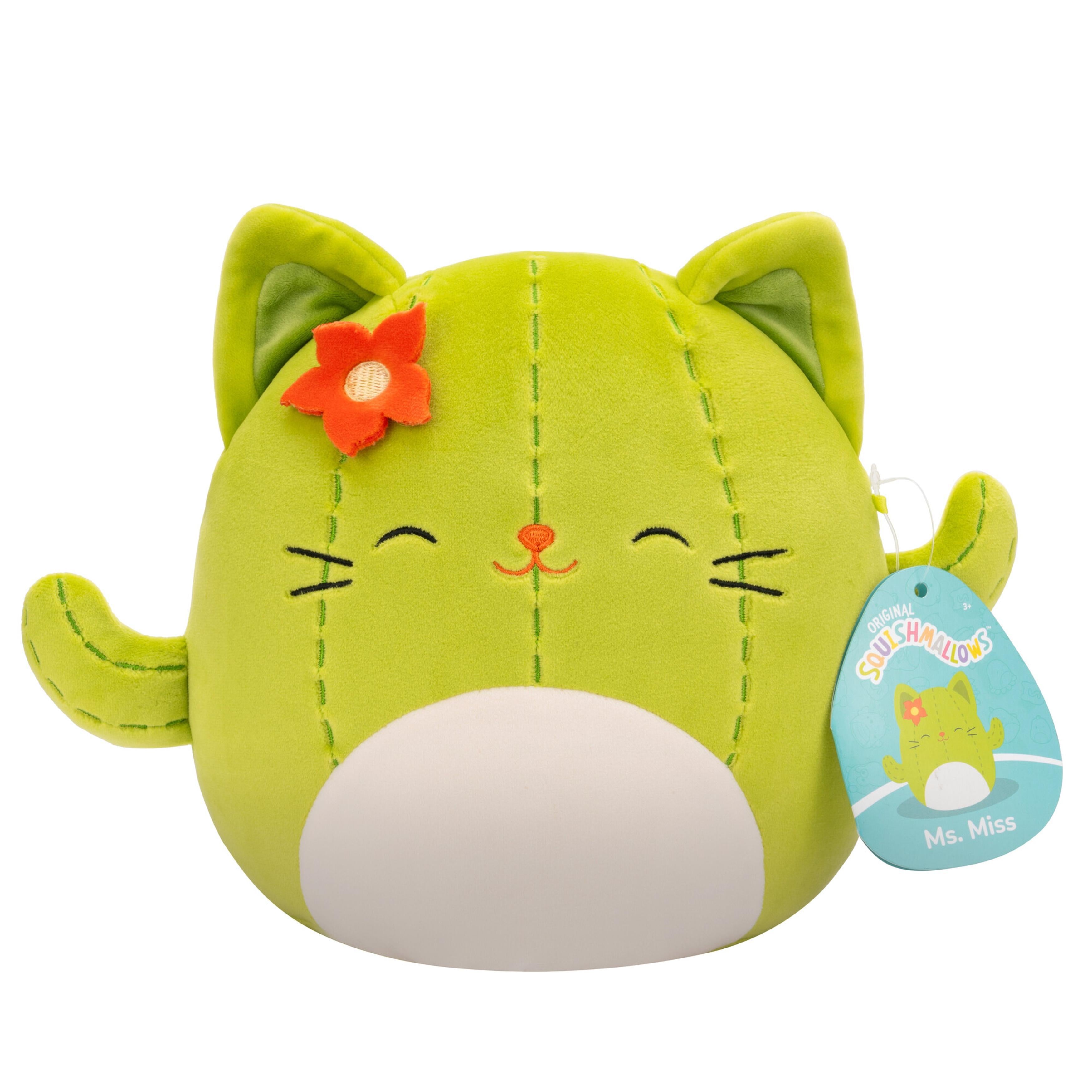 Squishmallow 19 Cm Ms Miss The Cactus Cat