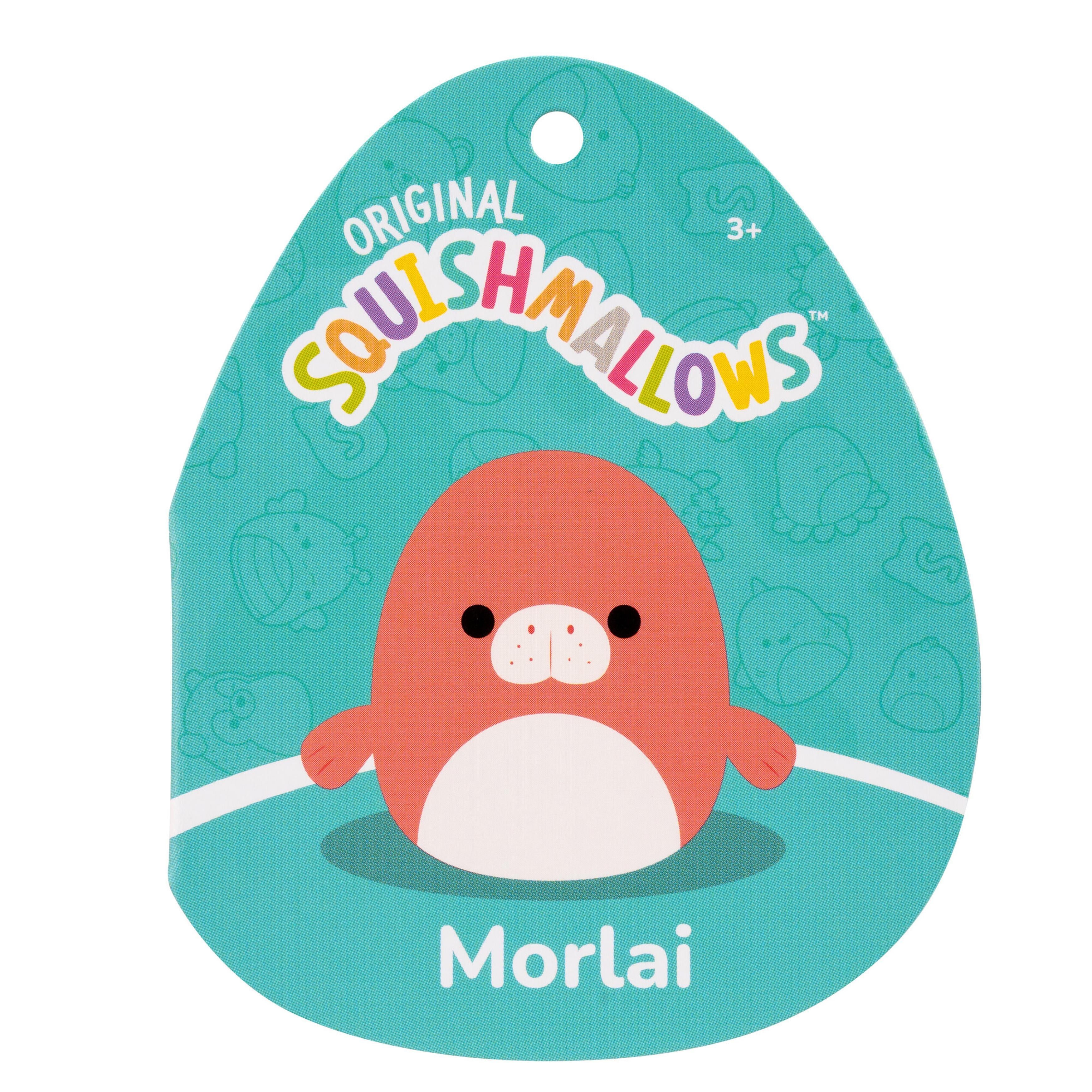 Squishmallow 40 Cm Morlai The Manatee