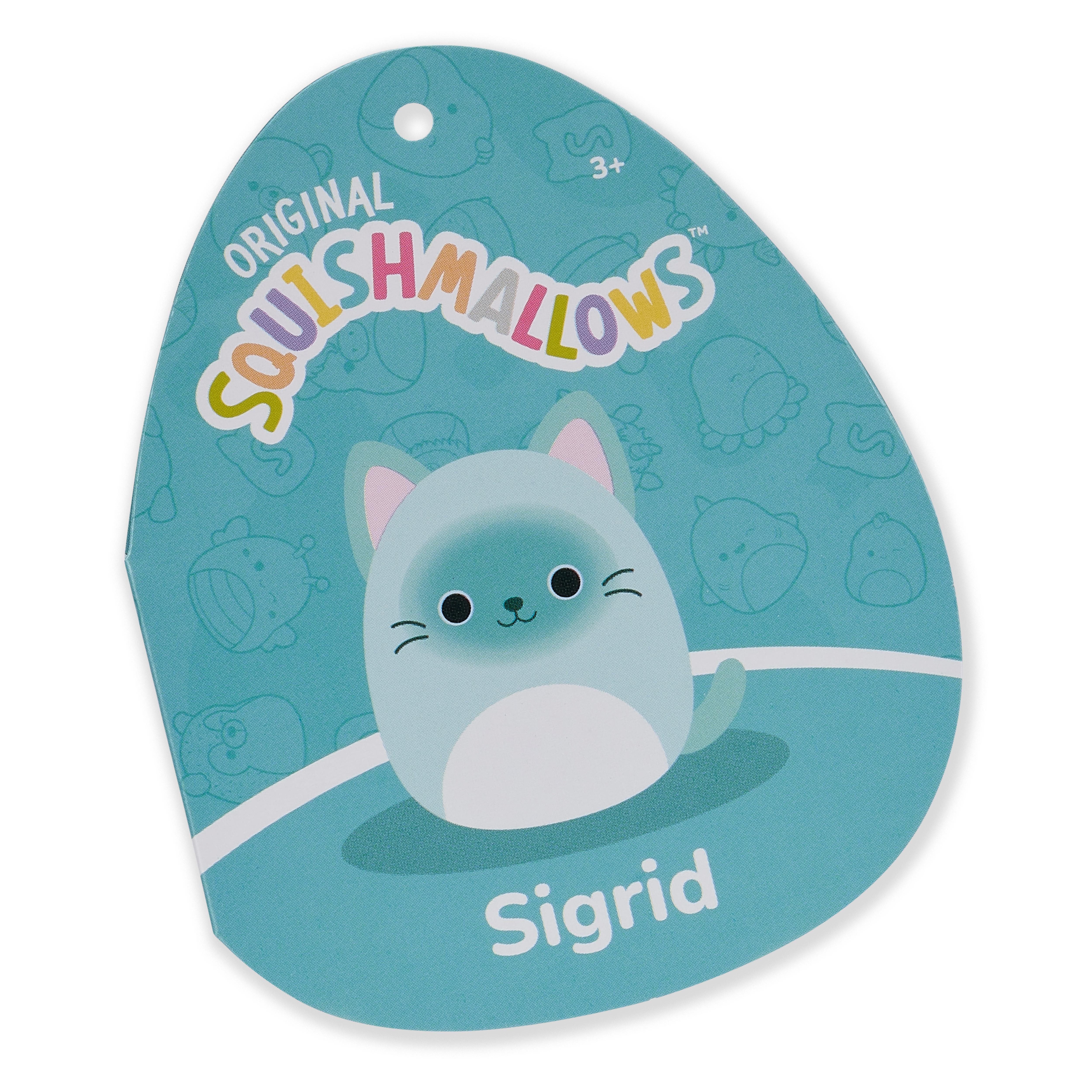 Squishmallow 25 Cm Sigrid Siamese Cat