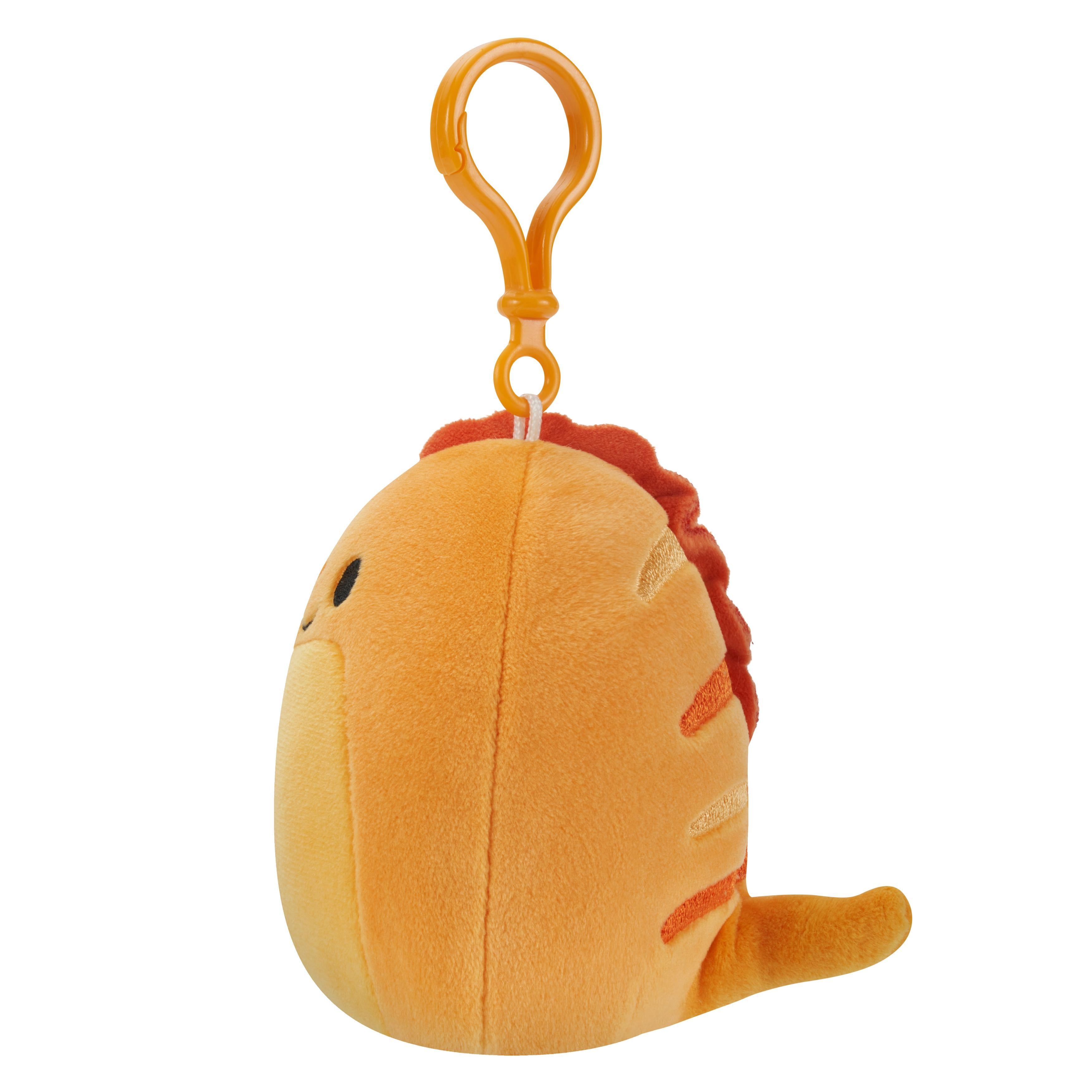 SQUISHMALLOWS CLIP-ON ONEL THE ORANGE EEL 9 CM-Squishmallow-SweMallow