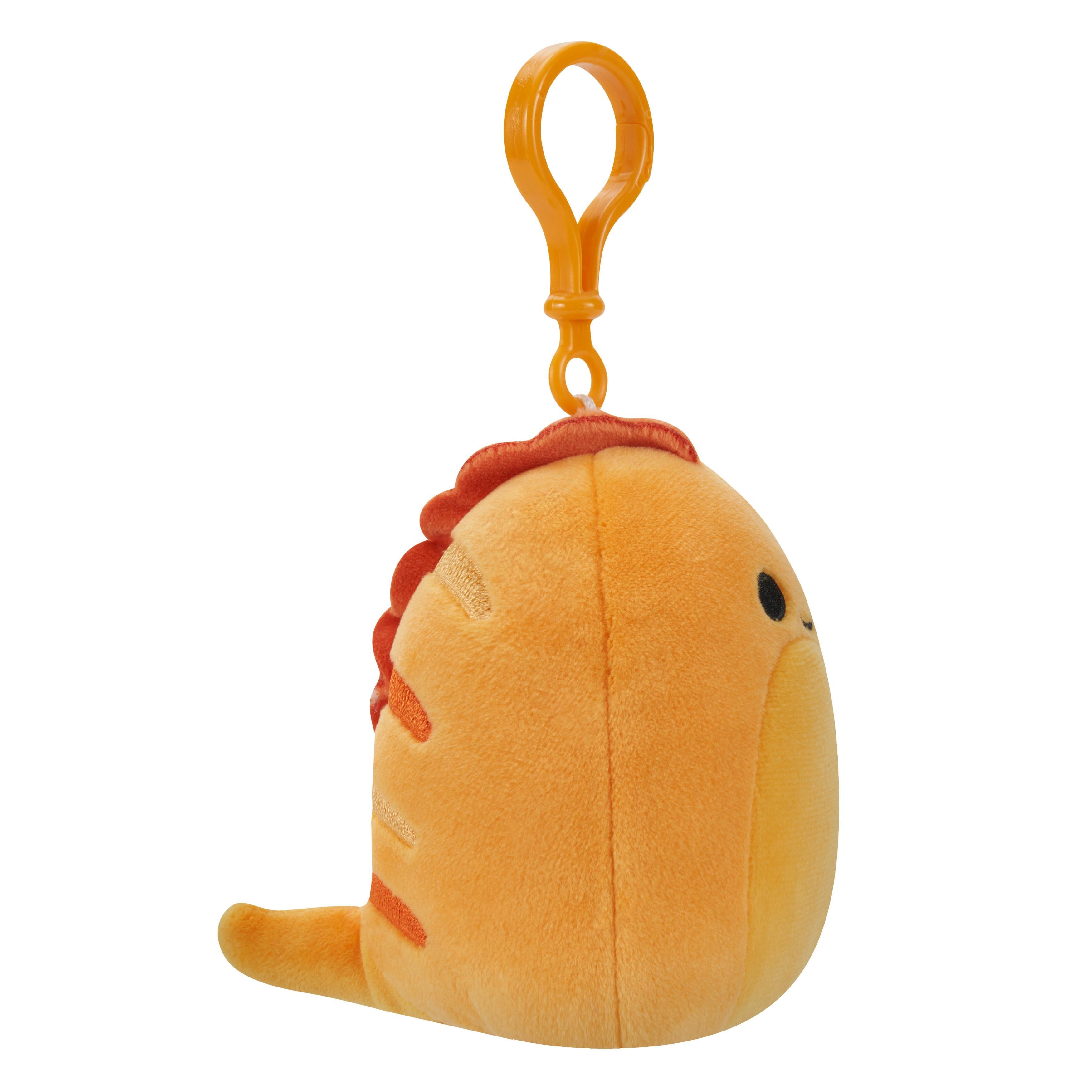 SQUISHMALLOWS CLIP-ON ONEL THE ORANGE EEL 9 CM-Squishmallow-SweMallow