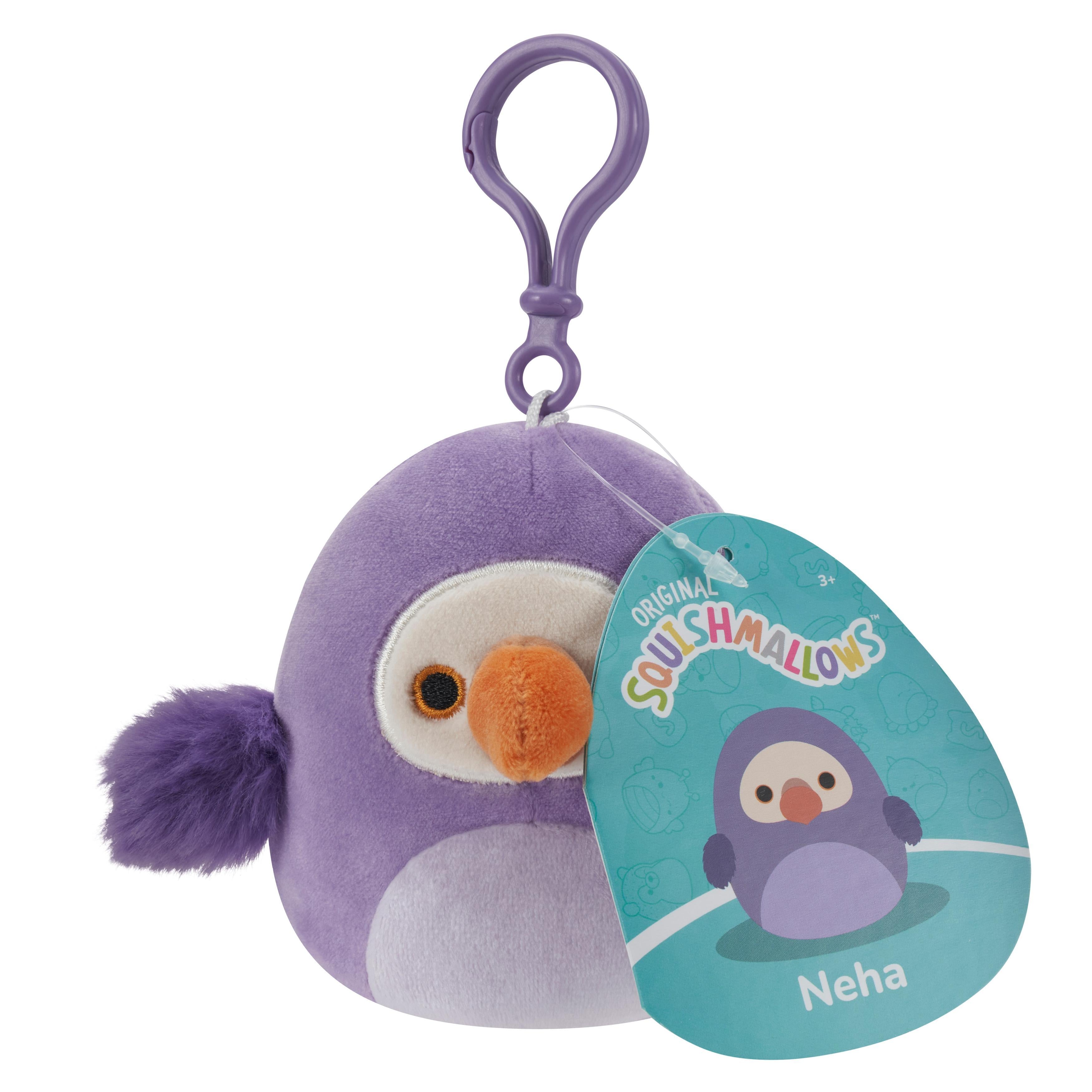 SQUISHMALLOWS CLIP-ON NEHA THE DODO 9 CM-Squishmallow-SweMallow