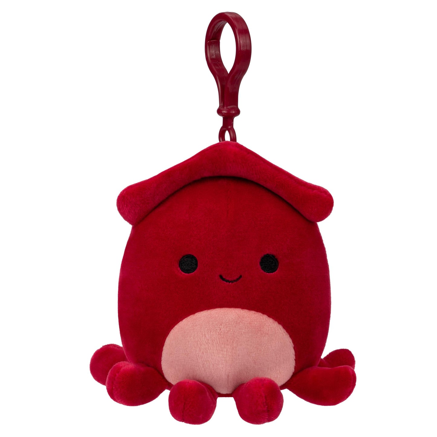 SQUISHMALLOWS CLIP-ON ALTMAN THE RED SQUID 9 CM-Squishmallow-SweMallow