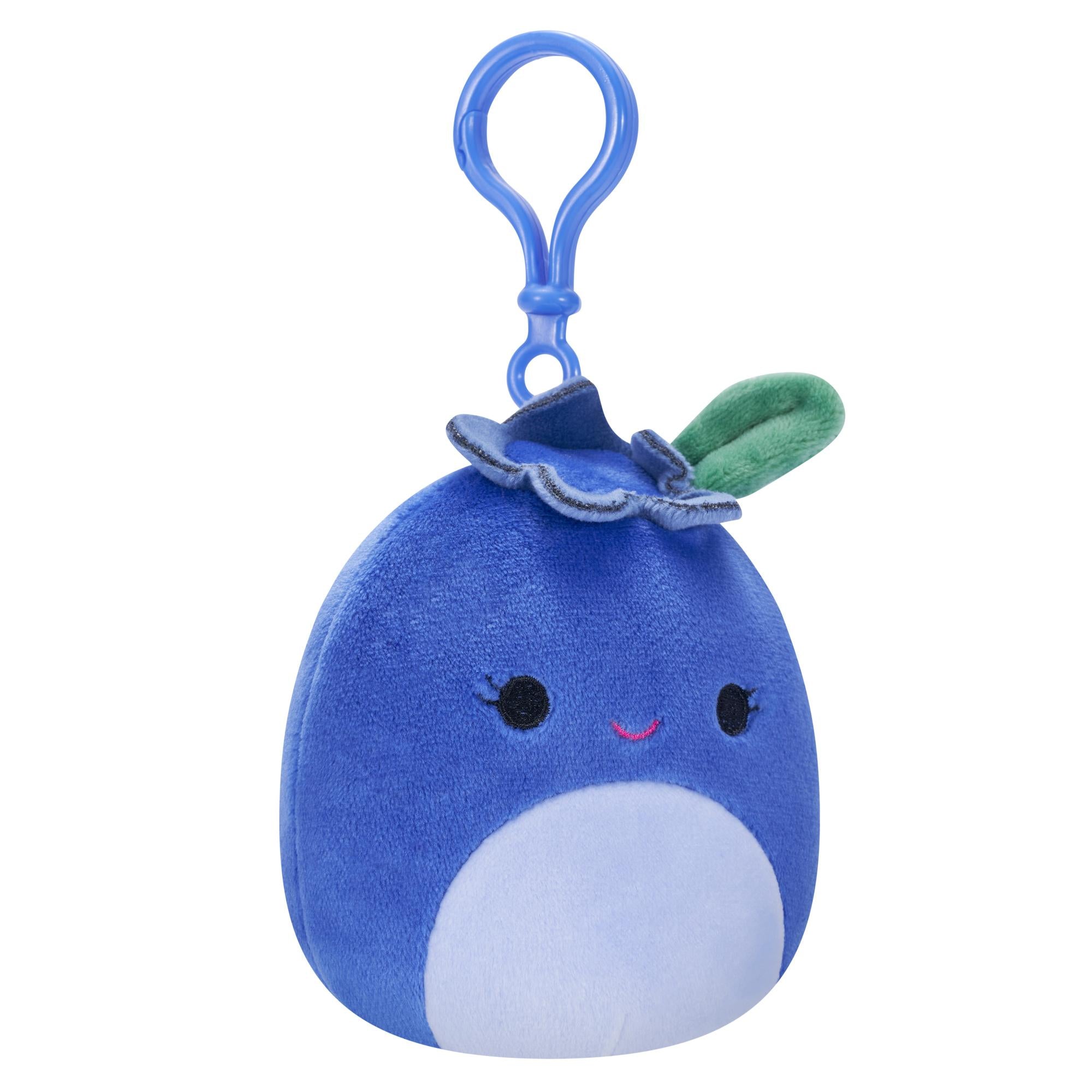 SQUISHMALLOWS CLIP-ON BLUBY THE BLUEBERRY 9 CM-Squishmallow-SweMallow