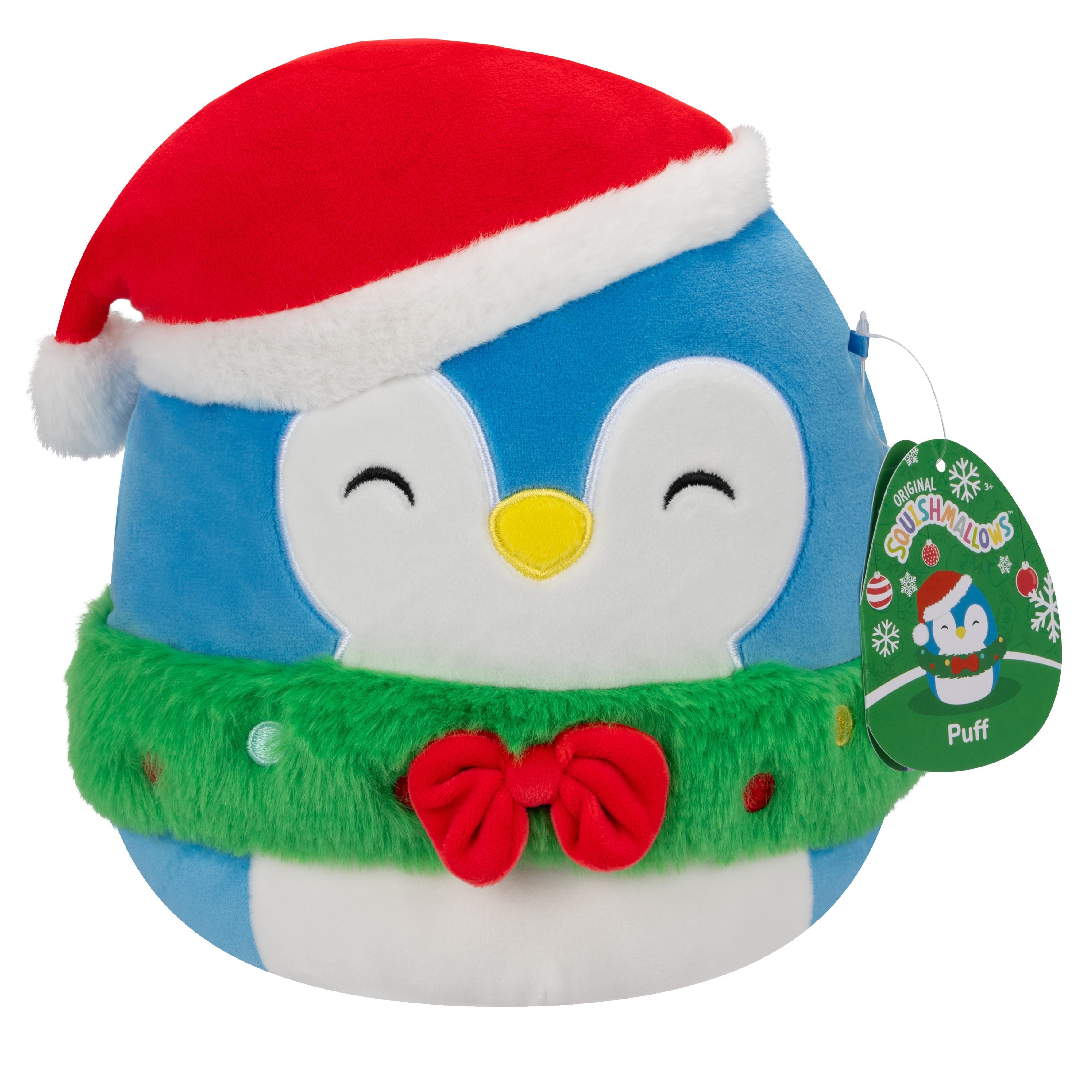 SQUISHMALLOWS 19 CM CHRISTMAS PUFF THE PENGUIN-Squishmallow-SweMallow