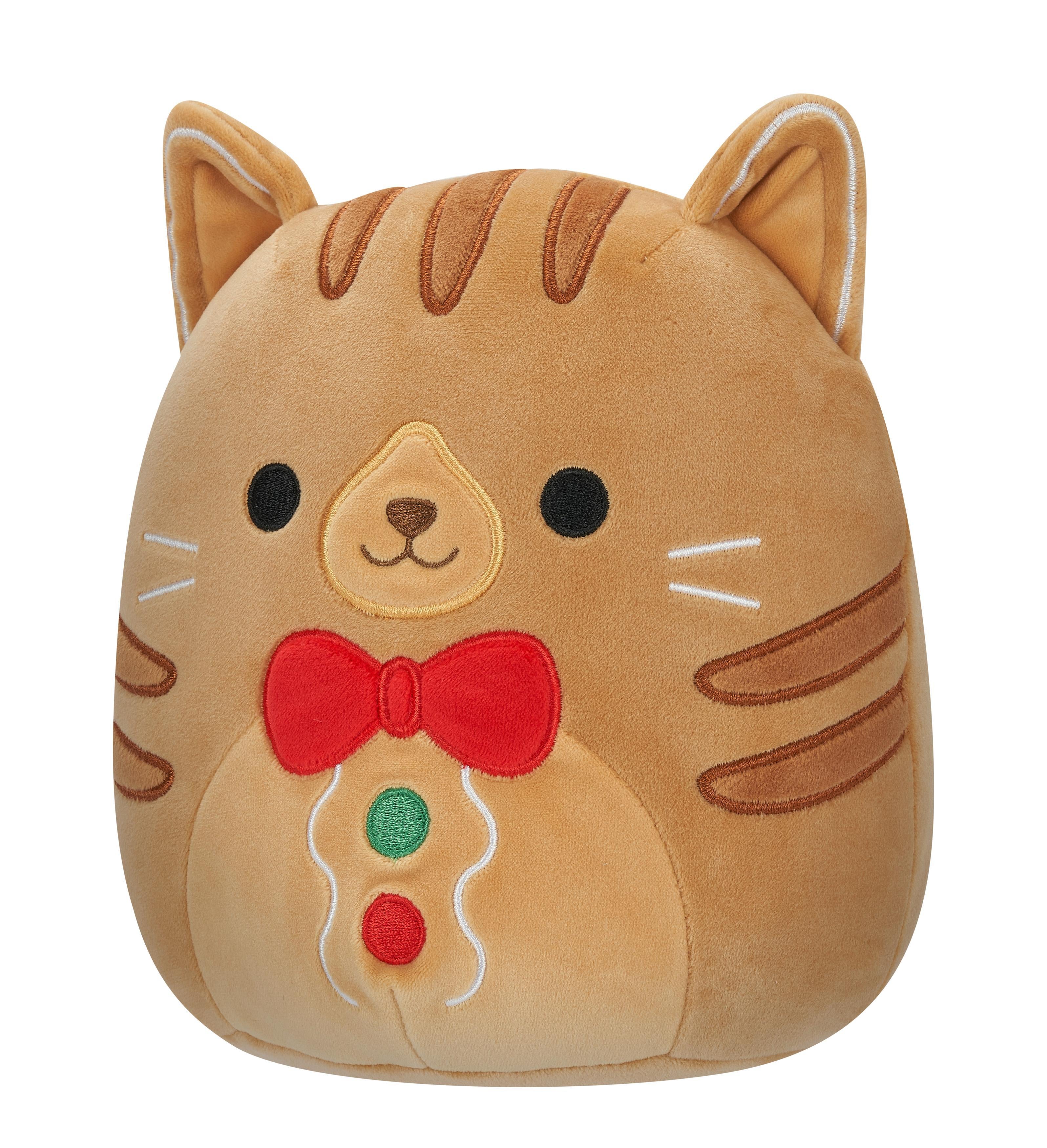 SQUISHMALLOWS 19 CM CHRISTMAS JONES THE GINGERBREAD CAT-Squishmallow-SweMallow