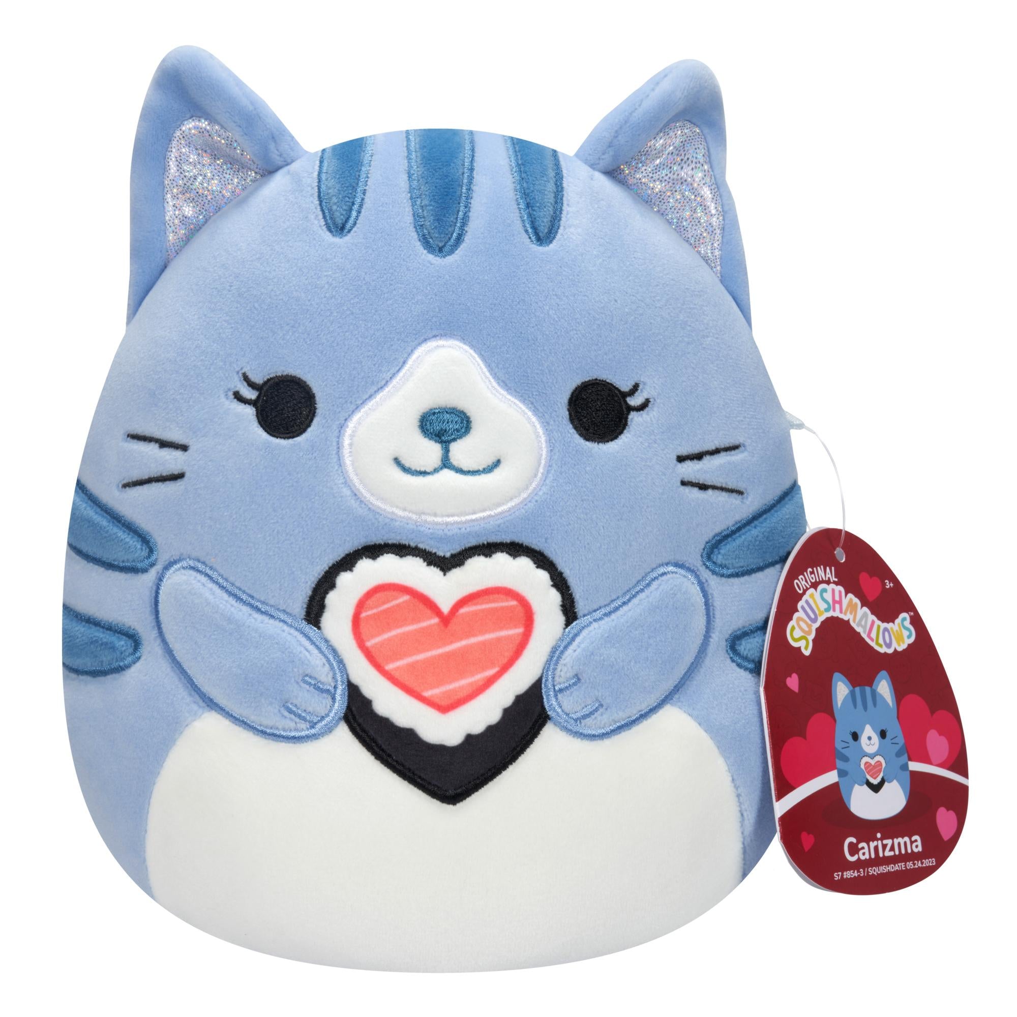 SQUISHMALLOWS 19 CM CARIZMA THE TABBY CAT