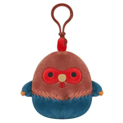 SQUISHMALLOWS CLIP-ON REED RED AND BLUE ROOSTER 9 CM-Squishmallow-SweMallow