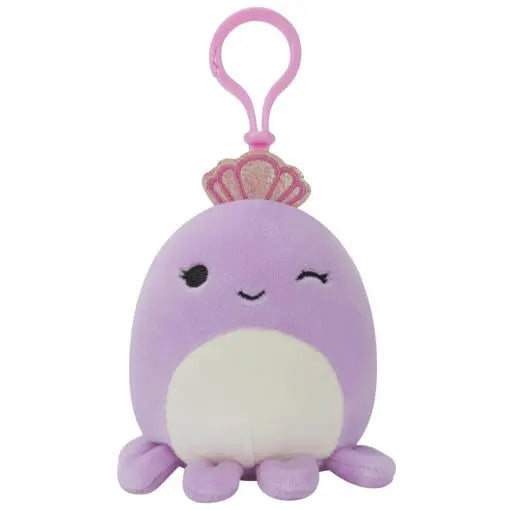 SQUISHMALLOWS CLIP-ON VIOLET THE PURPLE OCTOPUS 9 CM-Squishmallow-SweMallow