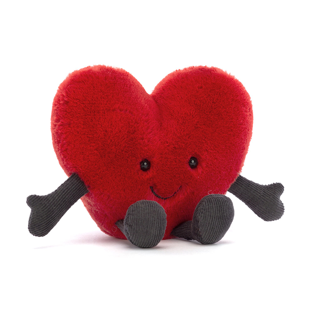 Jellycat - Amuseable Red Heart S