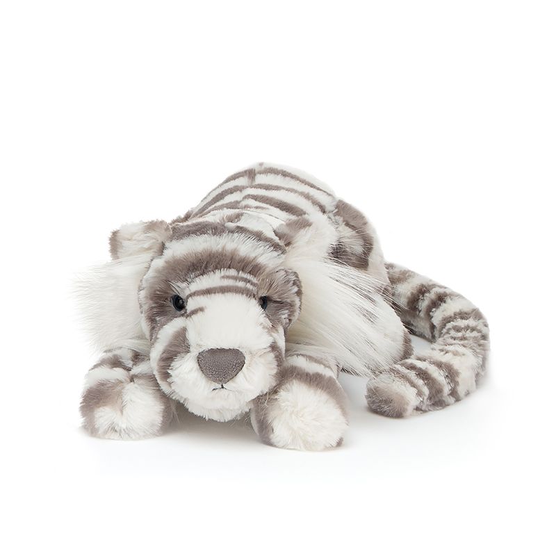 Jellycat - Sacha Snow Tiger Little