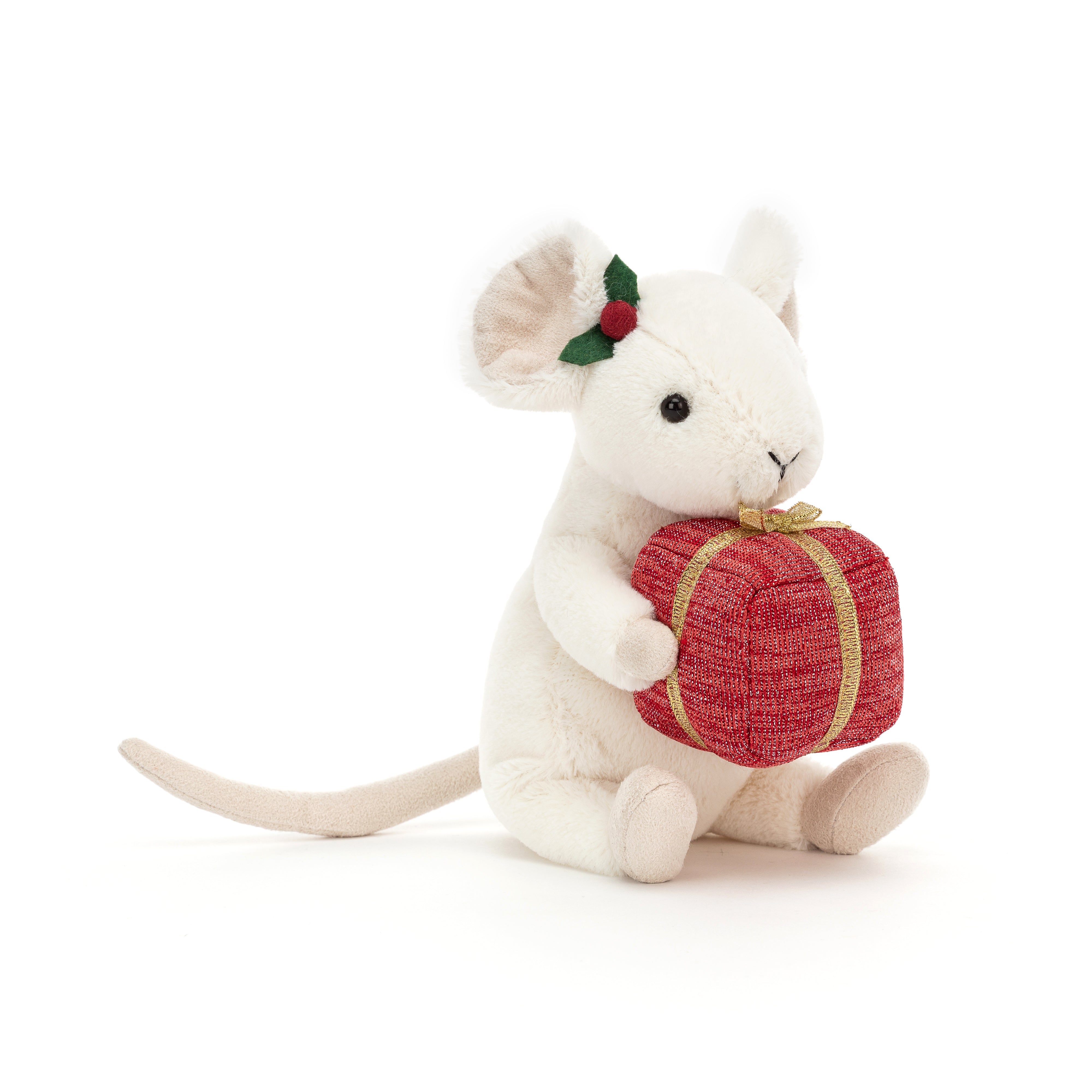 Jellycat - Merry Mouse Present