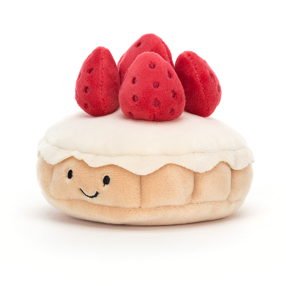 Jellycat - Pretty Patisserie Tarte Aux Fraises