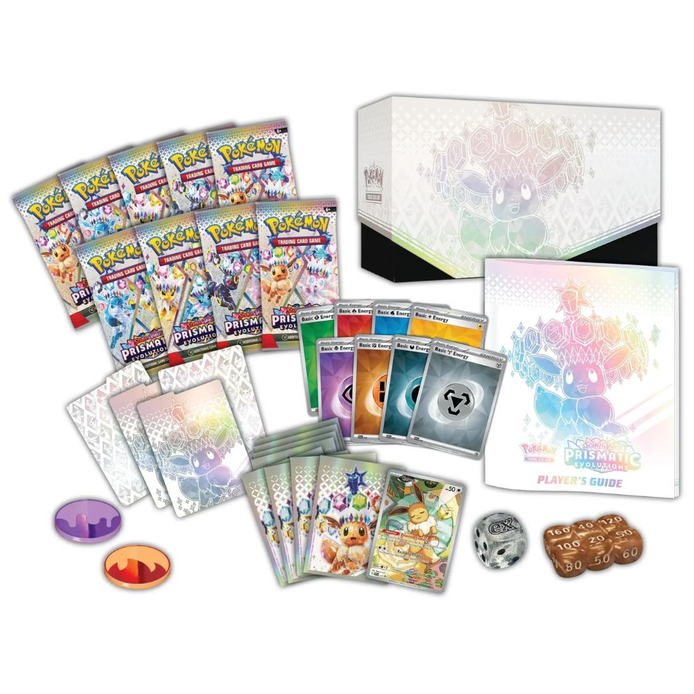 Pokémon Scarlet & Violet 8.5: Prismatic Evolutions Elite Trainer Box