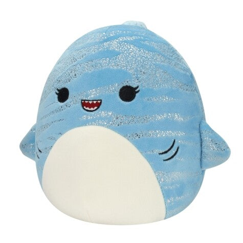 SQUISHMALLOWS LAMAR THE BLUE WHALE SHARK, 30 CM-Squishmallow-SweMallow